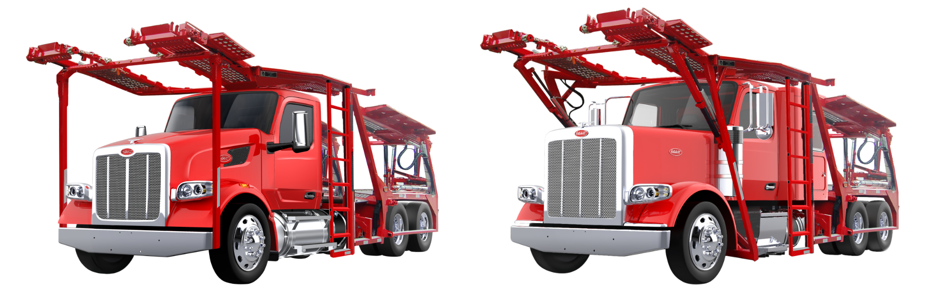 Peterbilt Introduces Model 567 UltraLow Roof Day Cab & Model 589 UltraLow Roof 58-Inch Sleeper for Car Carrier Applications - Hero image